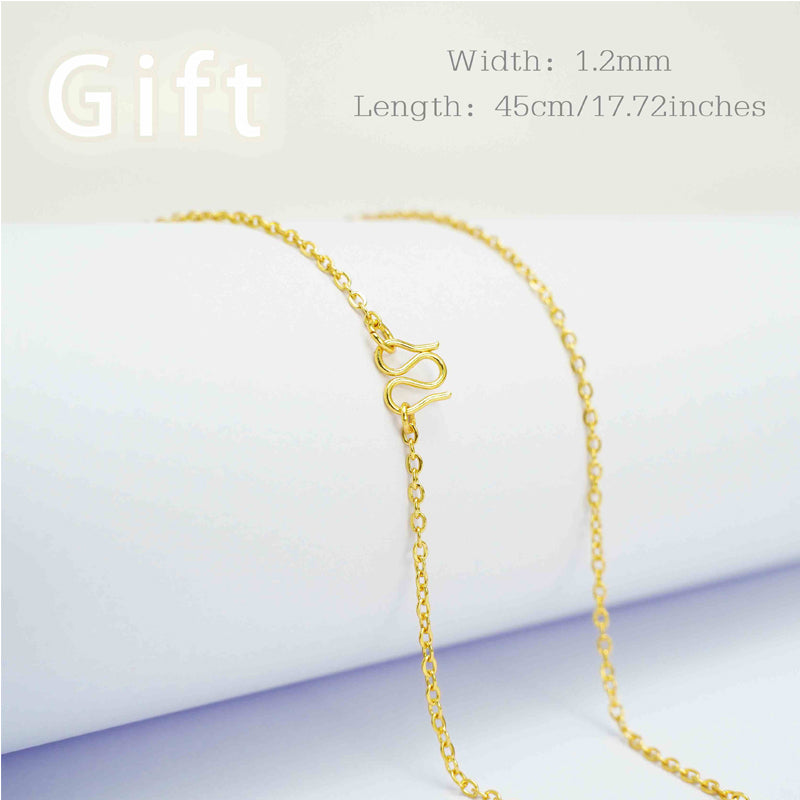 24k Gold Jewelry,Necklace Ouroboros Dragon Eating Its Own Tail Ancient Symbol Of Infinity Double Sided Pendant Necklace