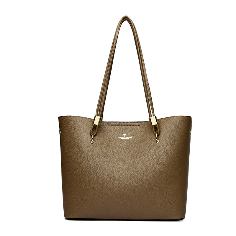 Women's Large Capacity Versatile Shopping Bag Crossbody Tote